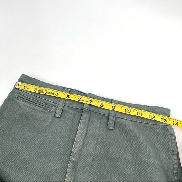 MADEWELL Woman's Olive Green Wide Leg Casual Jeans Size 25 - Picture 12 of 13